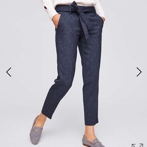 LOFT Marisa Slim Tweed Pants BNWT